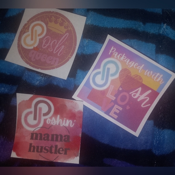 Posh Sticker Variety Lot ( 60 pcs) Buy 1 set of 60 get 2nd set for HALF OFF! - Picture 2 of 6